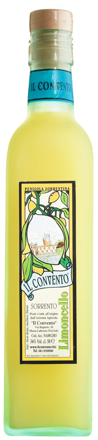 Il Convento Limoncello - italienischer Zitronenlikör