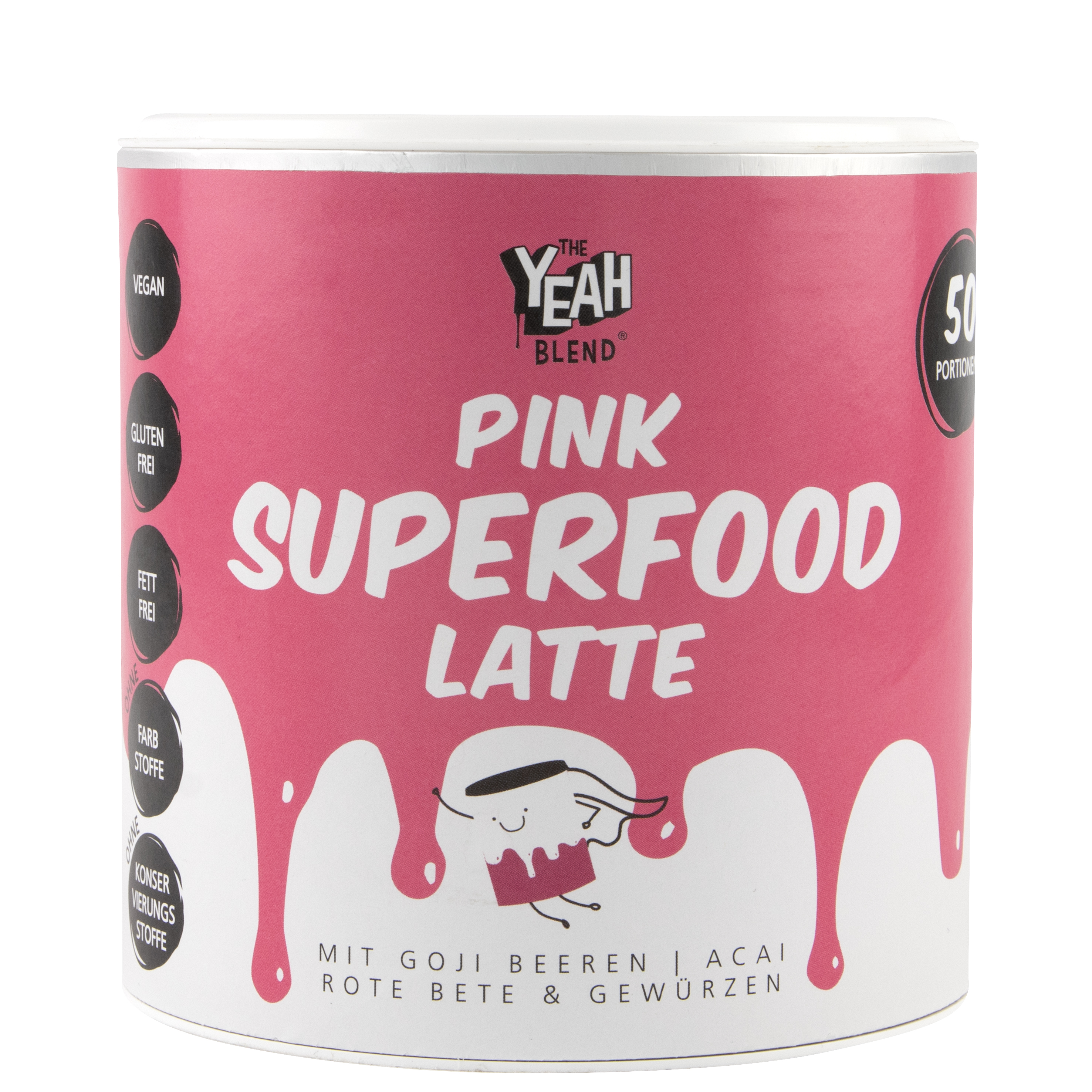 The Yeah Blend Pink Superfood Latte