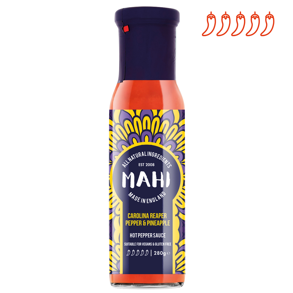Mahi Carolina Reaper Pepper & Pineapple Sauce