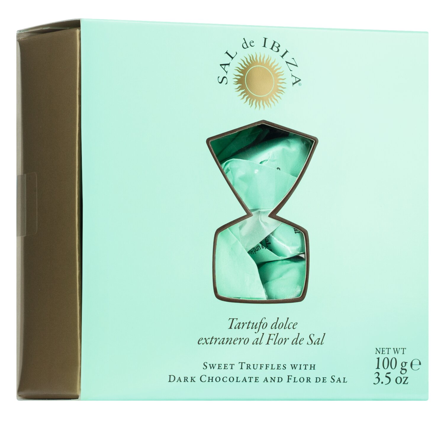 Sal de Ibiza Tartufi dolci extraneri al Flor de Sal Geschenkbox