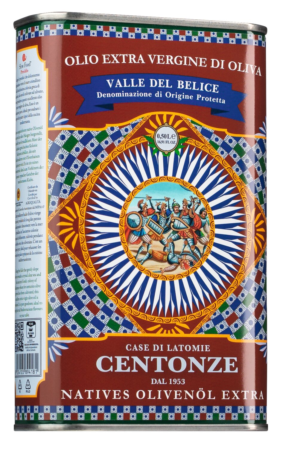 Centonze Natives Olivenöl extra Valle del Belice DOP