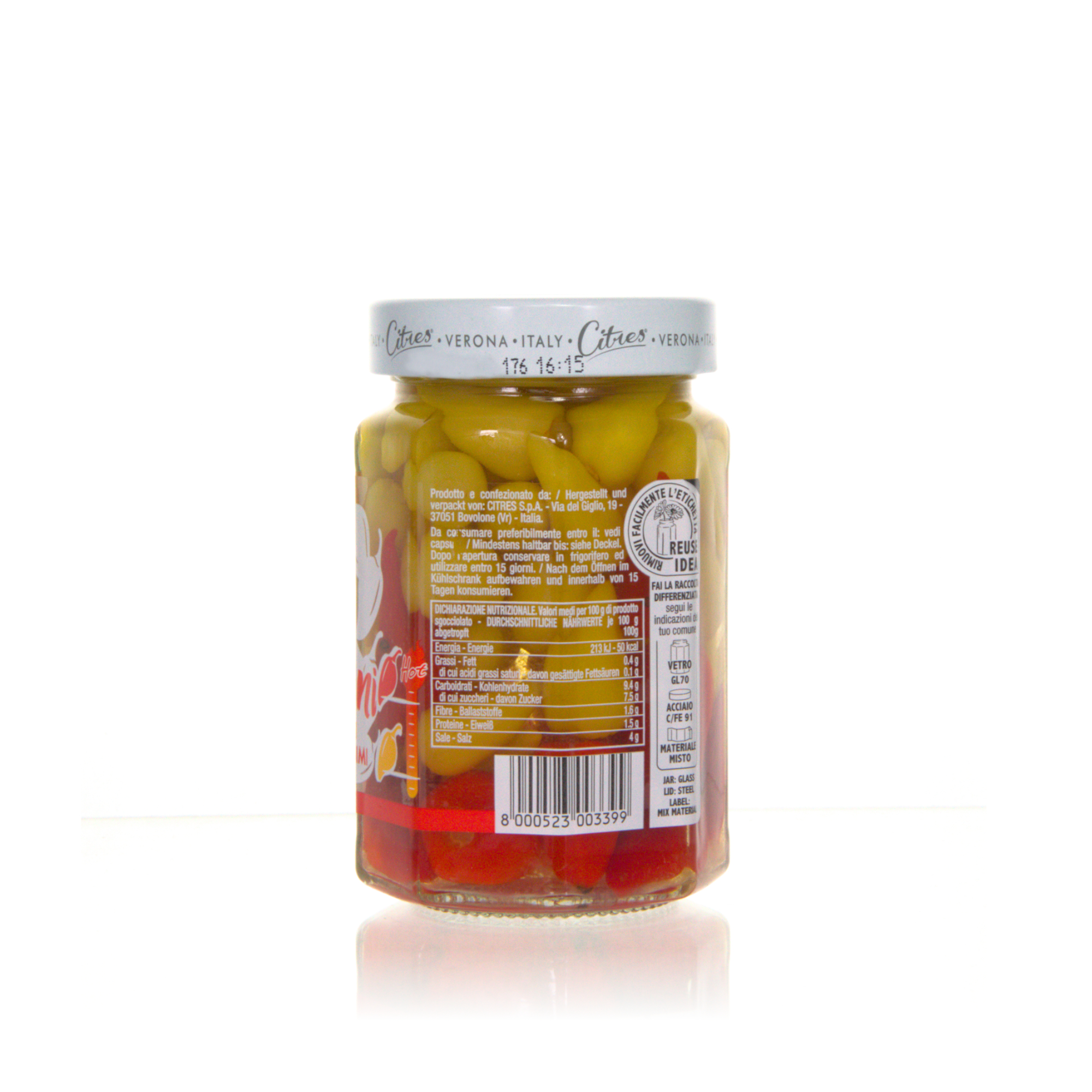Citres Mini Peperoncini piccanti - pikante Pfefferoni