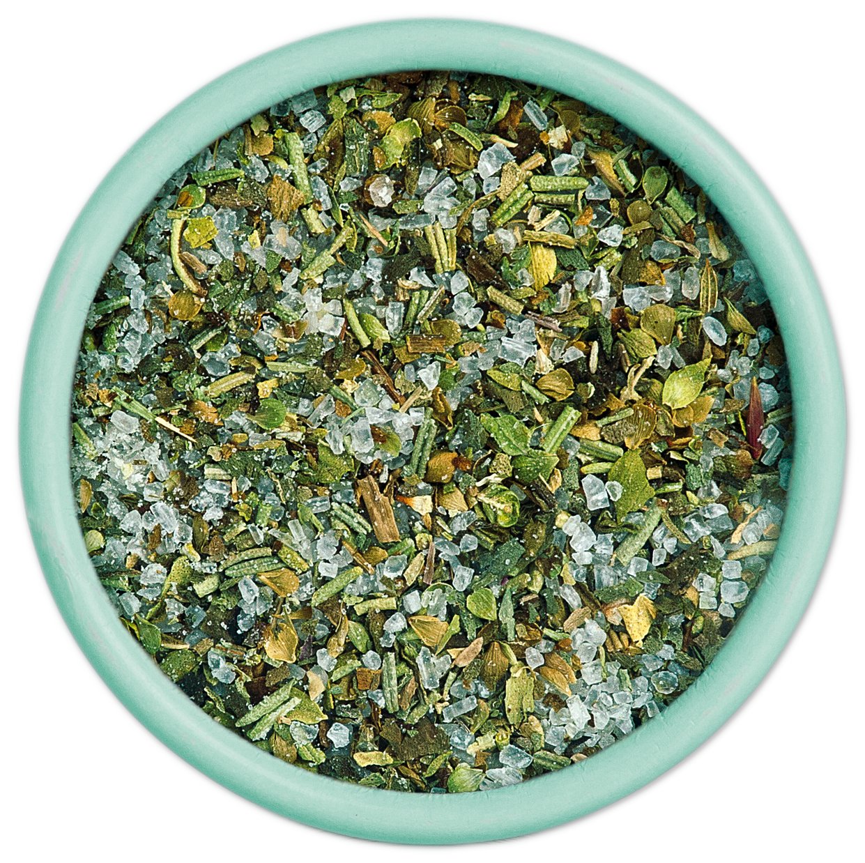 Sal de Ibiza Kraeutersalz mit Rosmarin Oregano und Basilikum