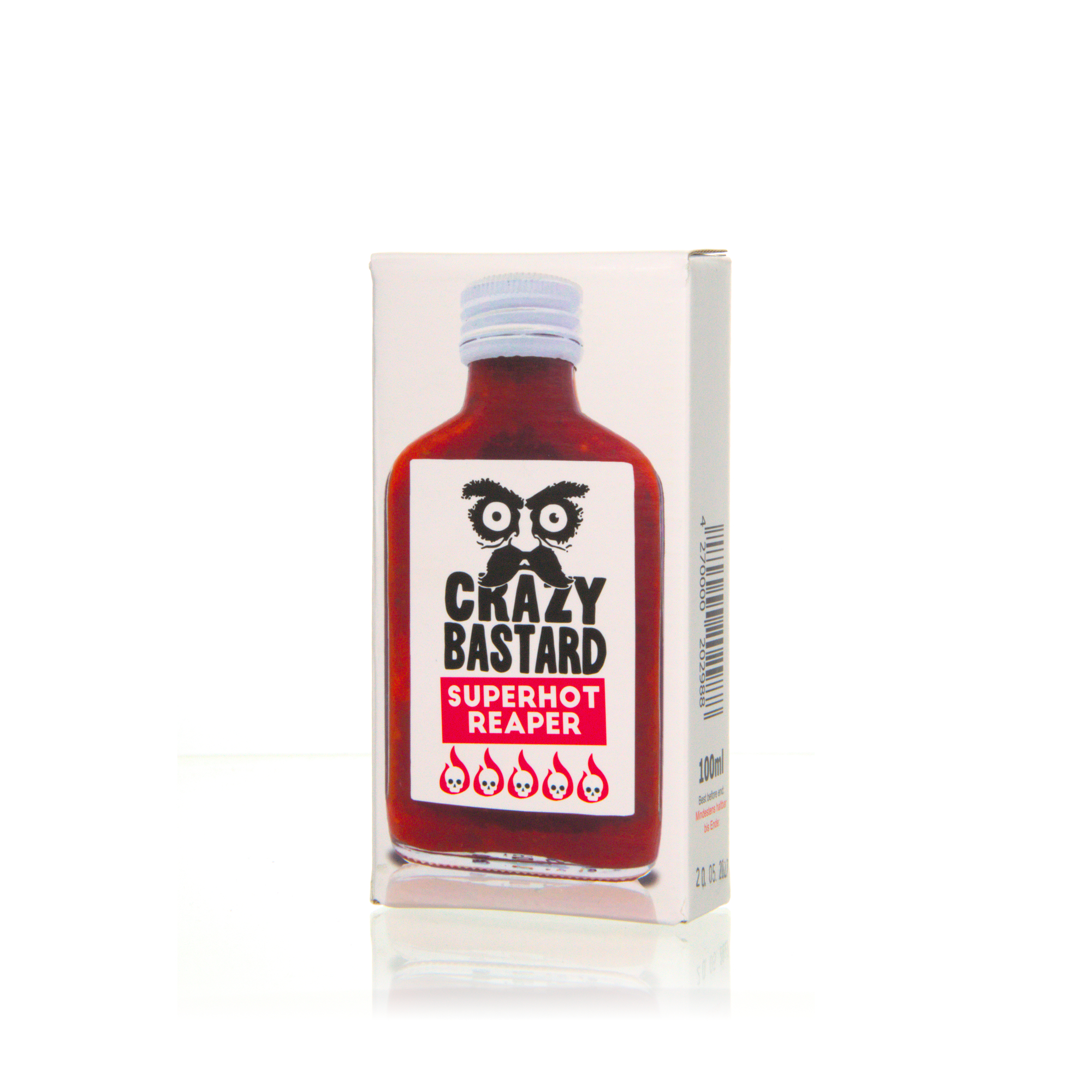 Crazy Bastard Hot Sauce - Superhot Reaper