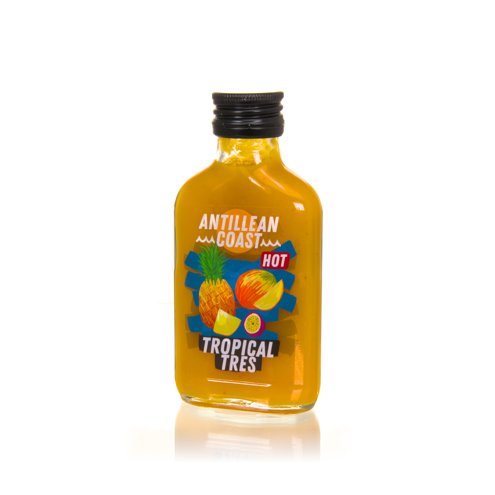 Antillean Coast Tropical Tres Hot Chilisauce