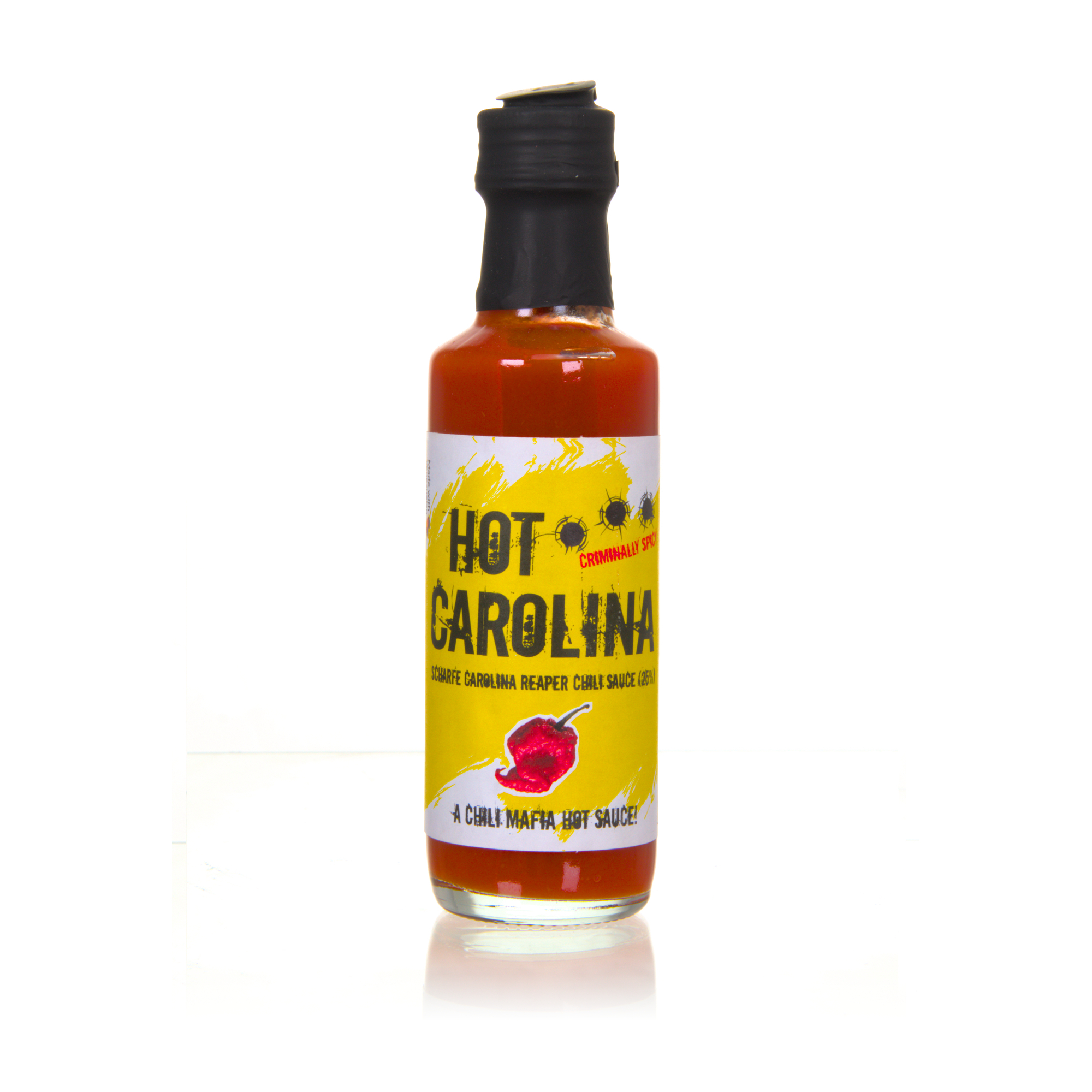 Chili Mafia Hot Carolina - scharfe Chili Sauce mit Carolina Reaper