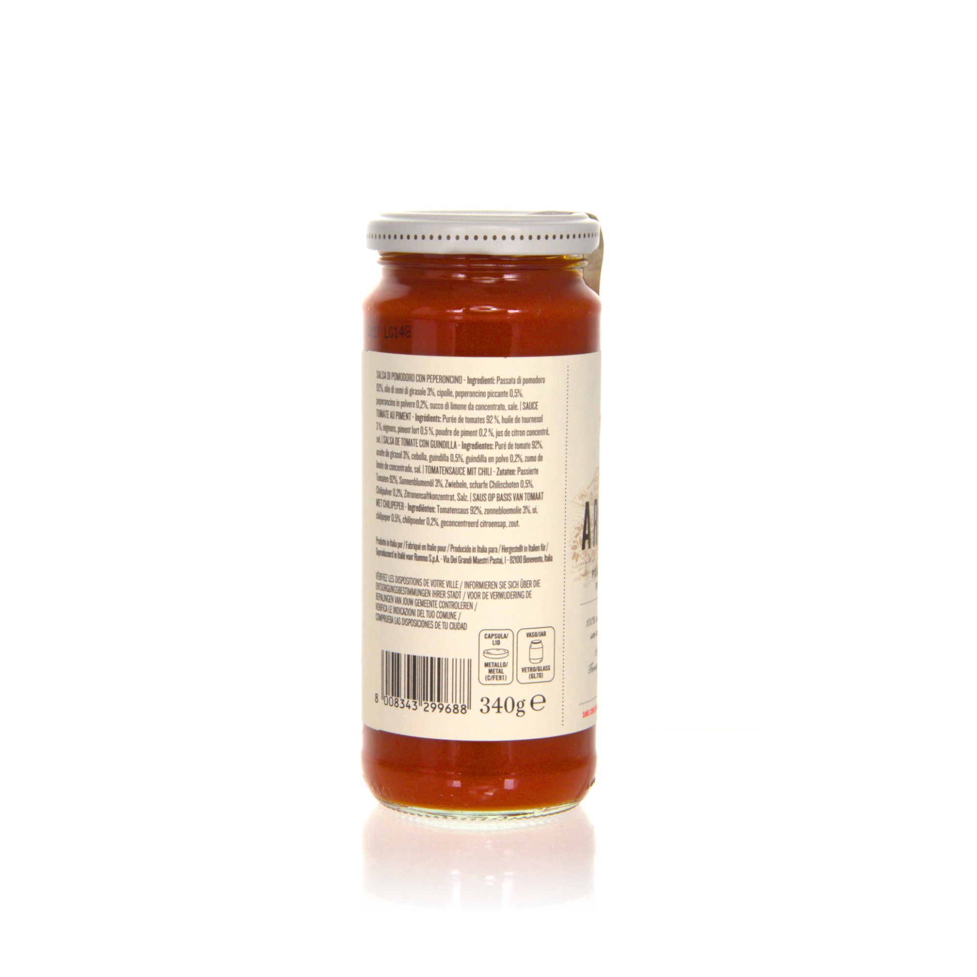 Rummo Sugo all Arrabbiata - Tomatensosse mit Chili