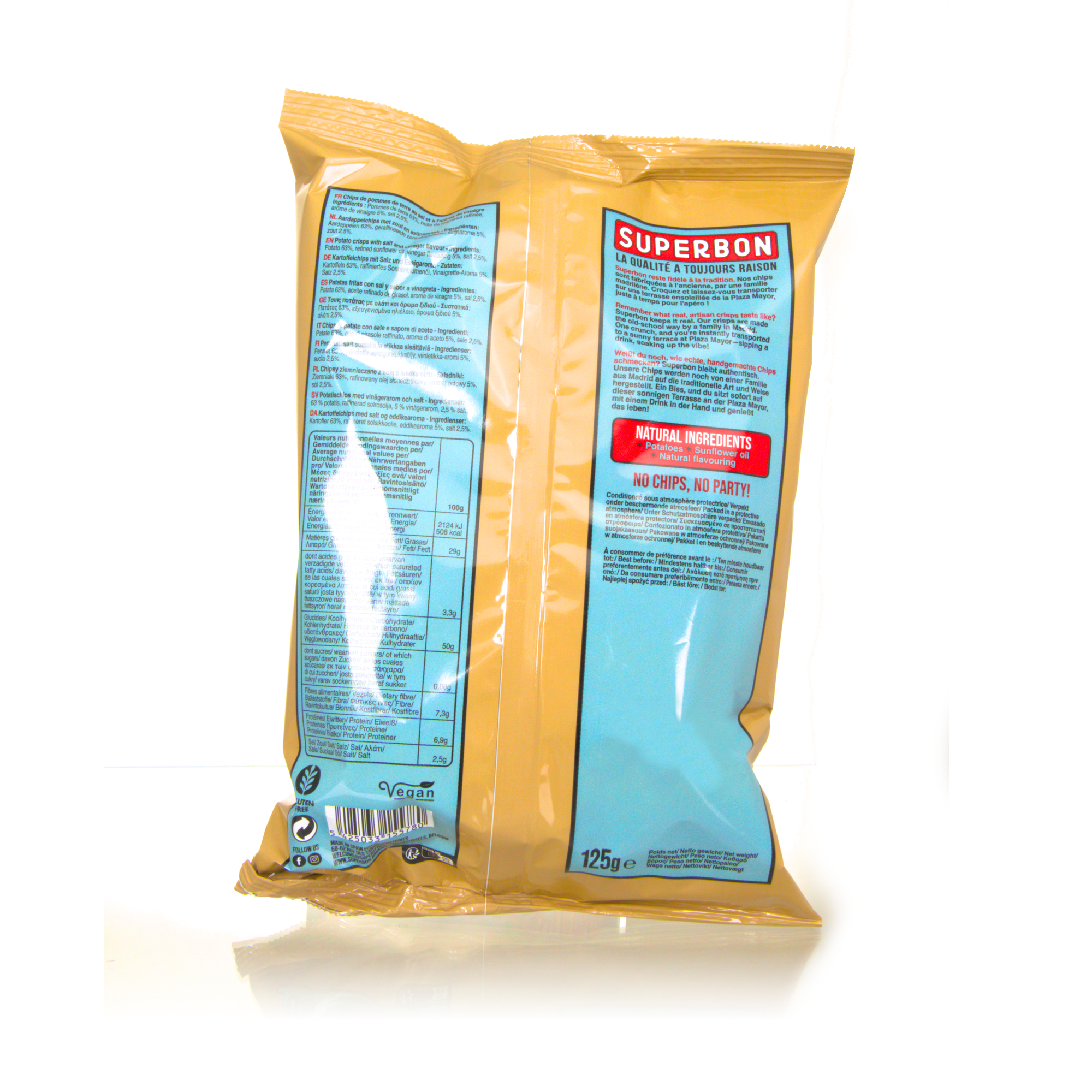 Superbon Chips de Madrid Salt and Vinegar