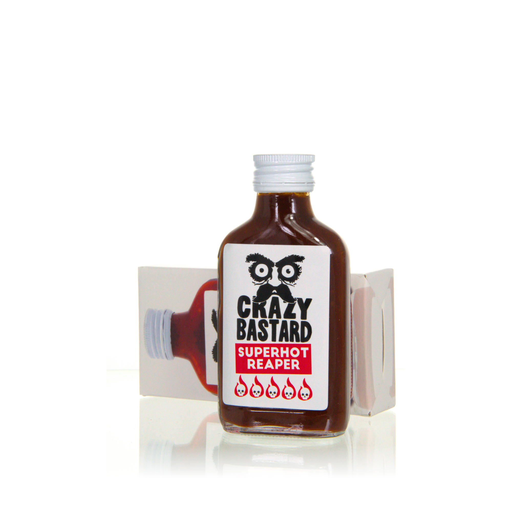 Crazy Bastard Hot Sauce - Superhot Reaper