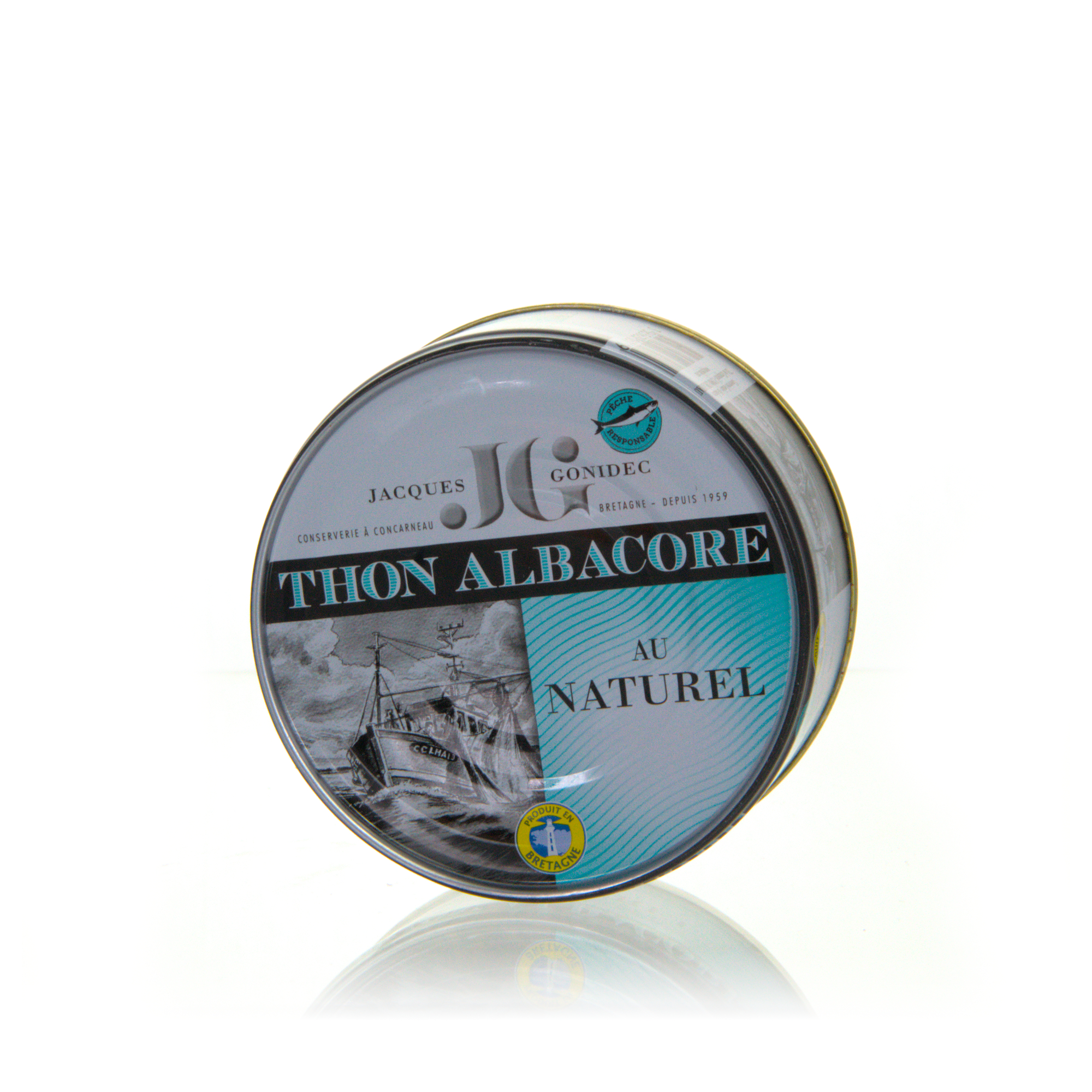 Jacques Gonidec Thon Albacore - weißer Thunfisch in Salzlake