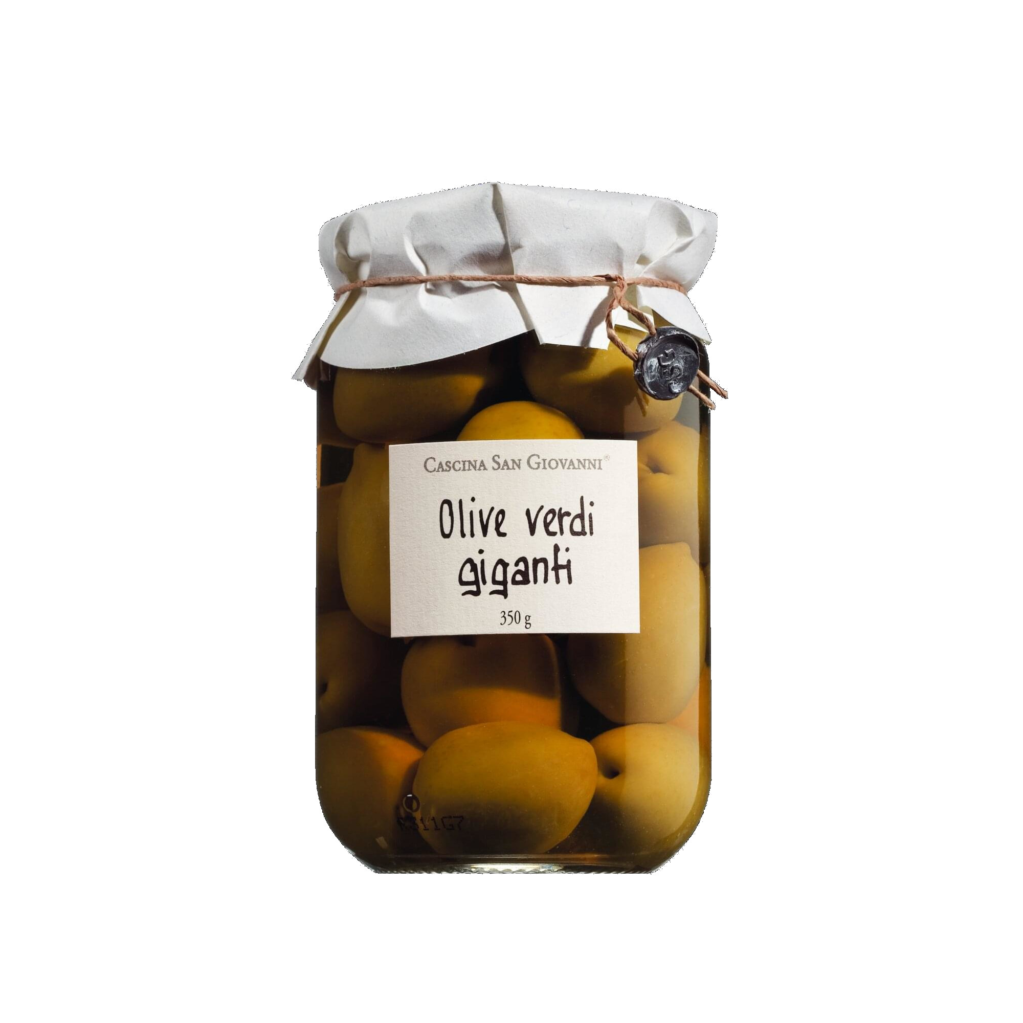 Cascina San Giovanni Olive verdi giganti - grüne Riesenoliven