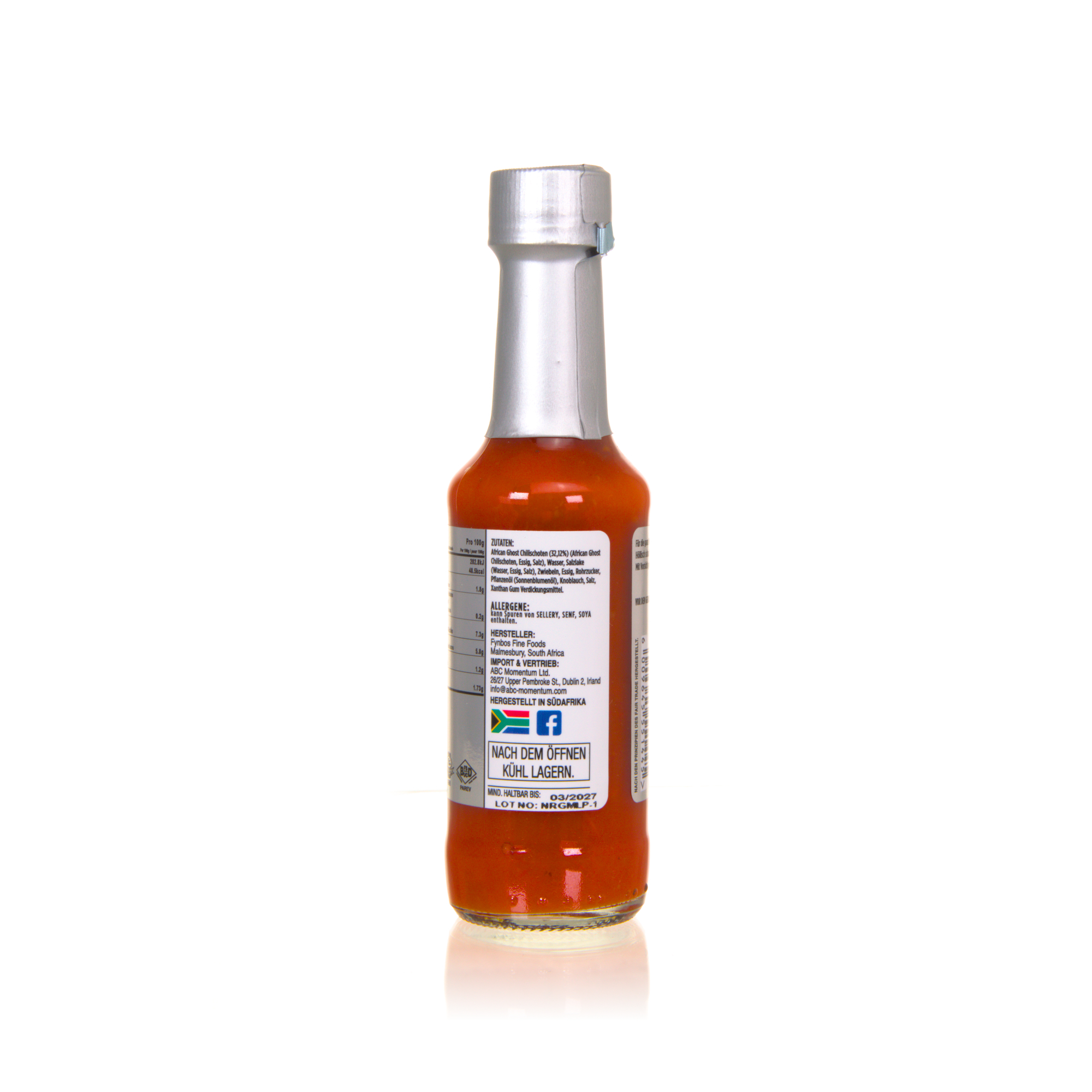 Fynbos Fine Foods African Ghost Pepper Sauce