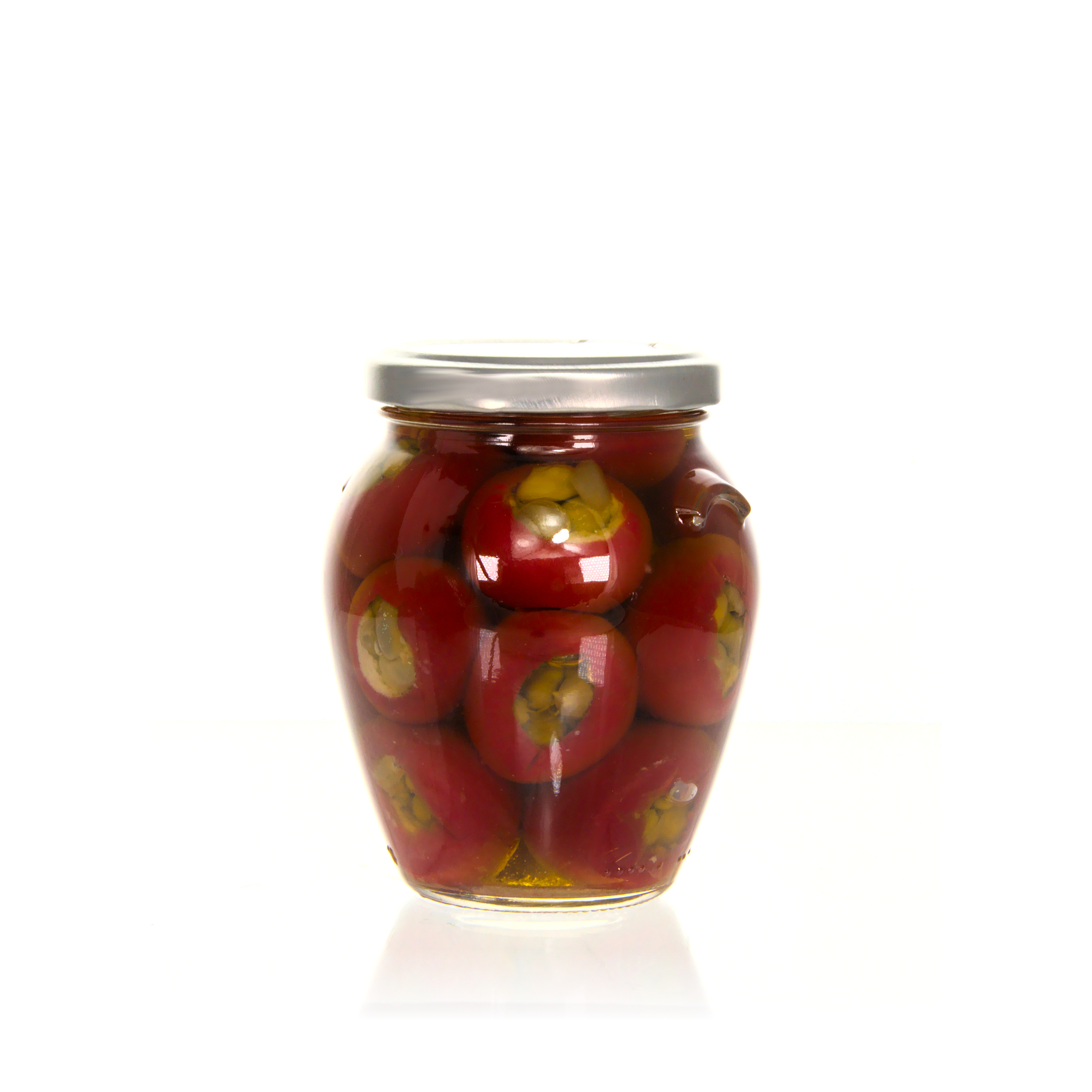Satos Paprika gefüllt mit Sardellen und Kapern