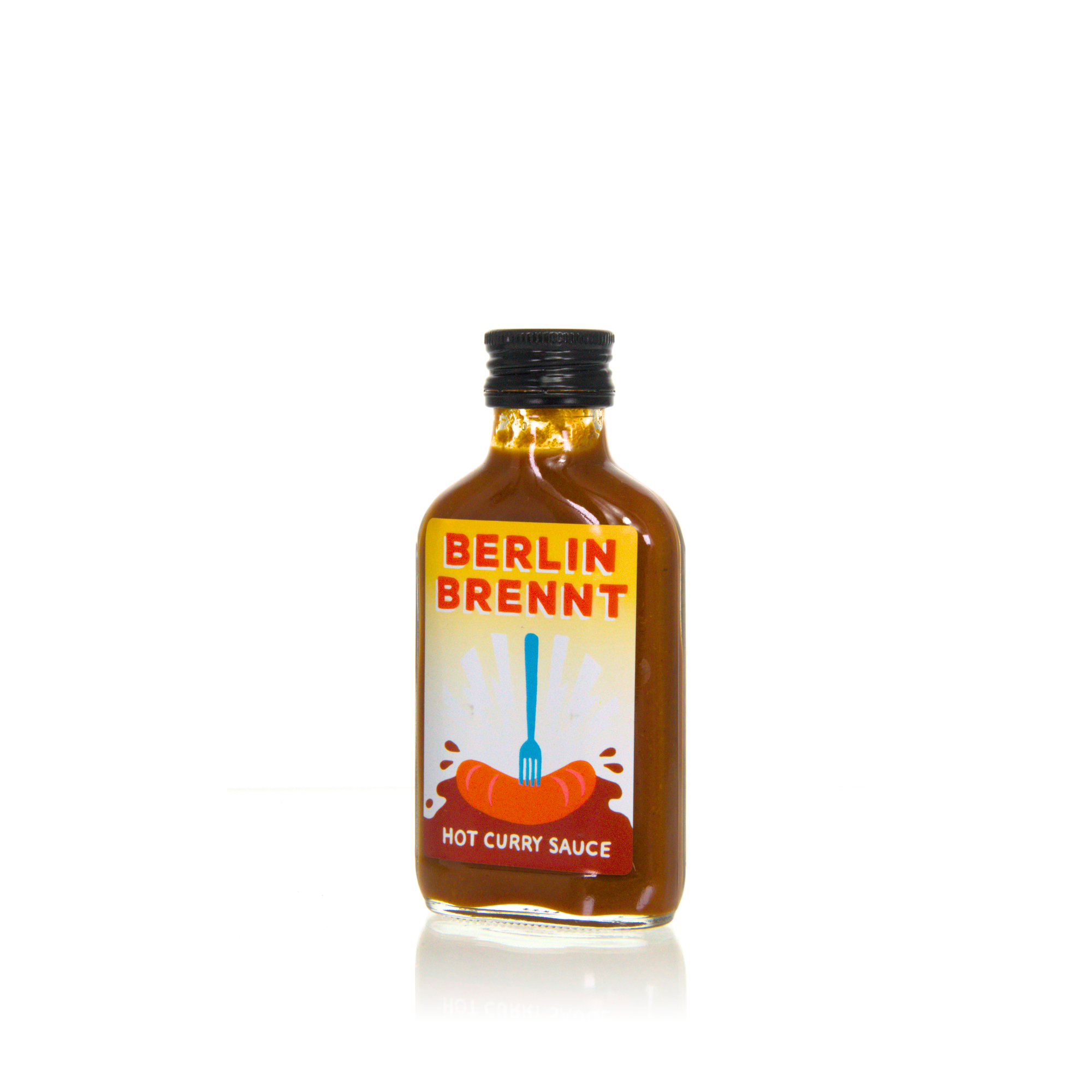 Crazy Bastard Hot Sauce - Berlin Brennt Hot Curry Sauce