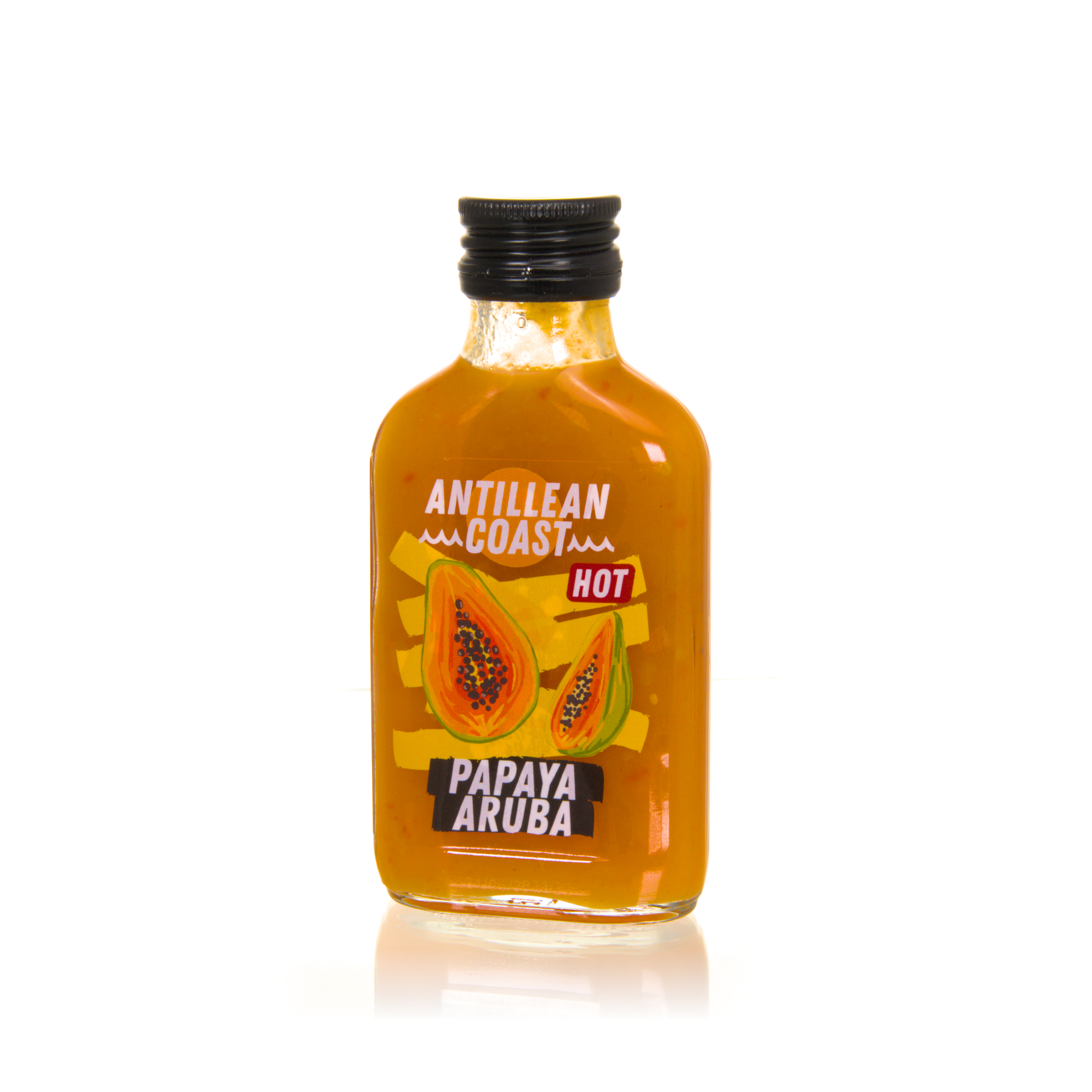 Antillean Coast Papaya Aruba Hot Chilisauce