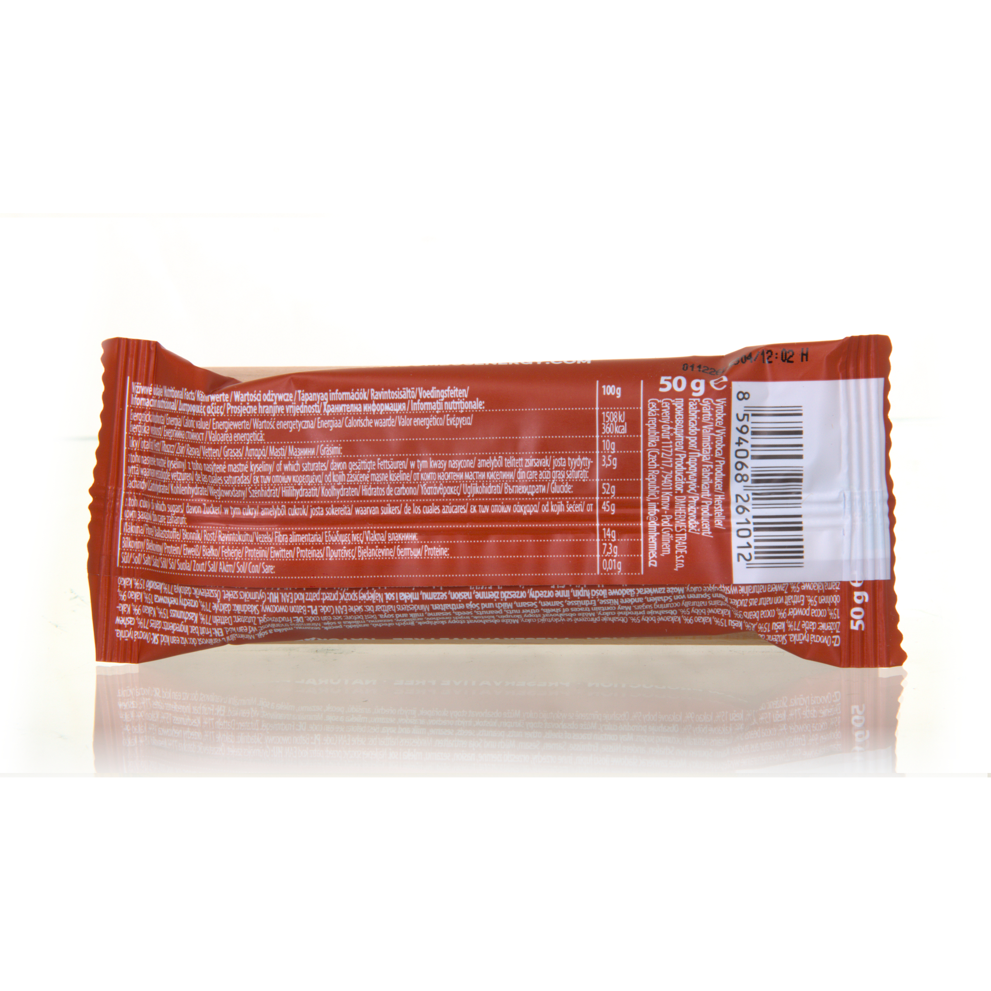 Bombus Raw Energy Riegel Cocoa & Cocoa Beans