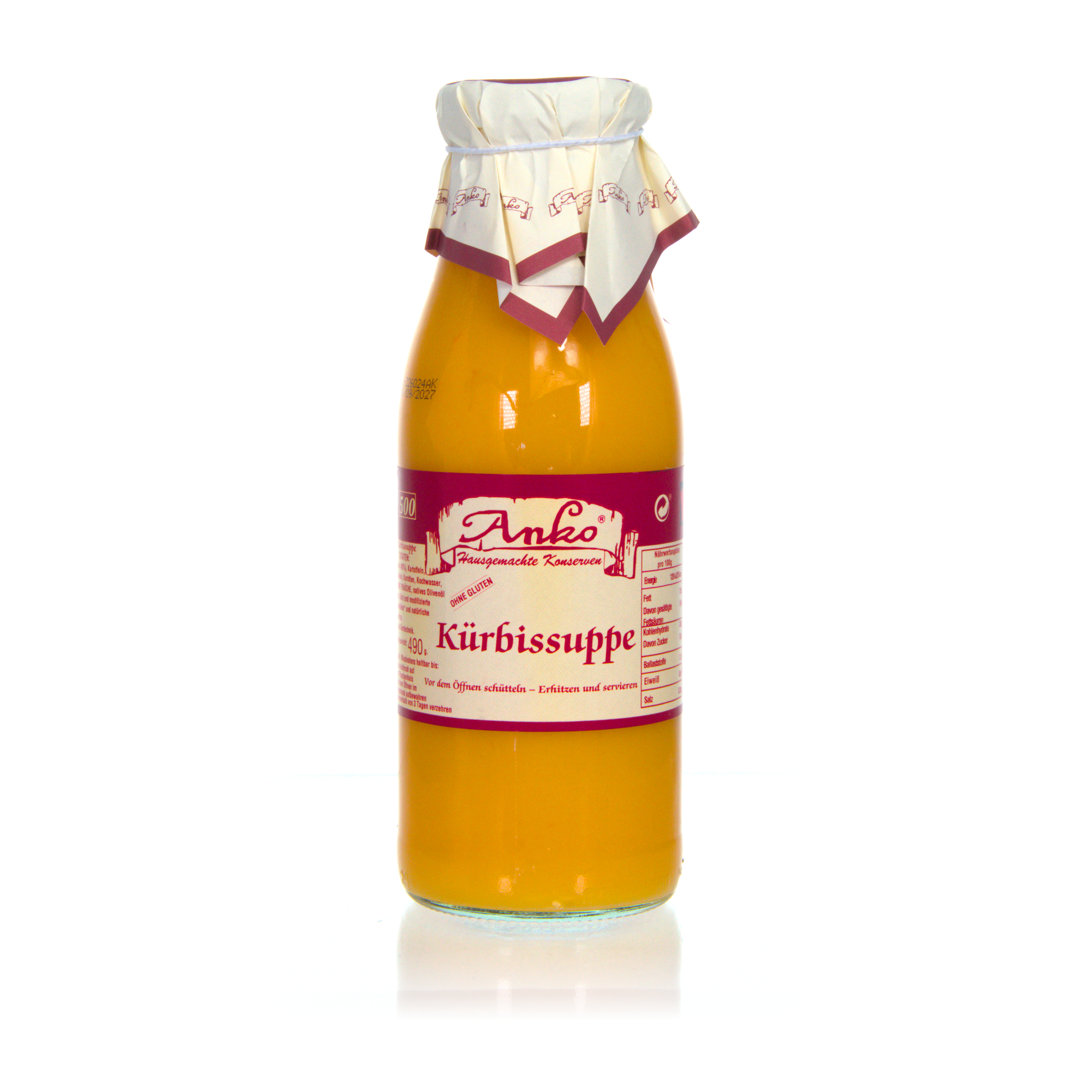 Anko Kürbissuppe glutenfrei