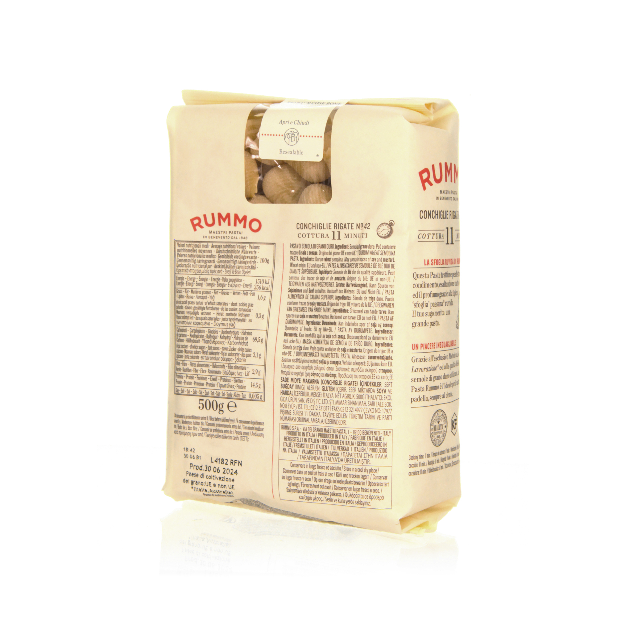 Rummo Conchiglioni Rigate No. 42