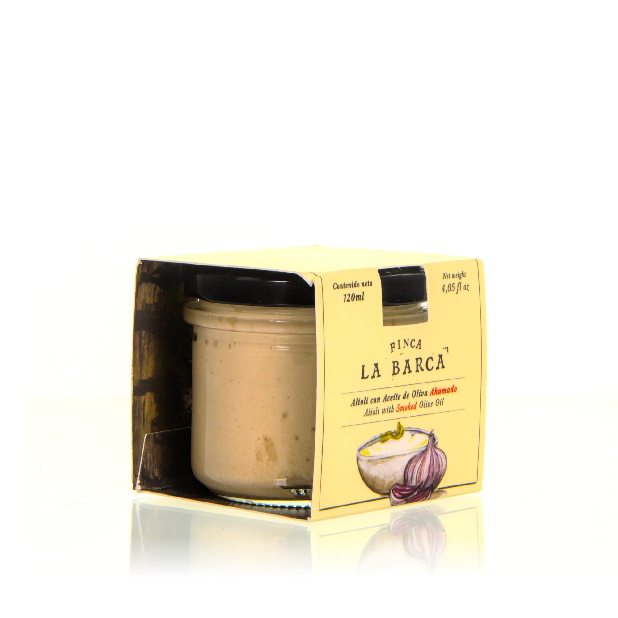 Finca La Barca Aioli mit geräuchertem Olivenöl