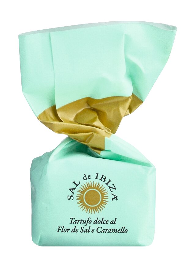 Sal de Ibiza Tartufi dolci Flor de Sal e caramello salato Geschenkbox