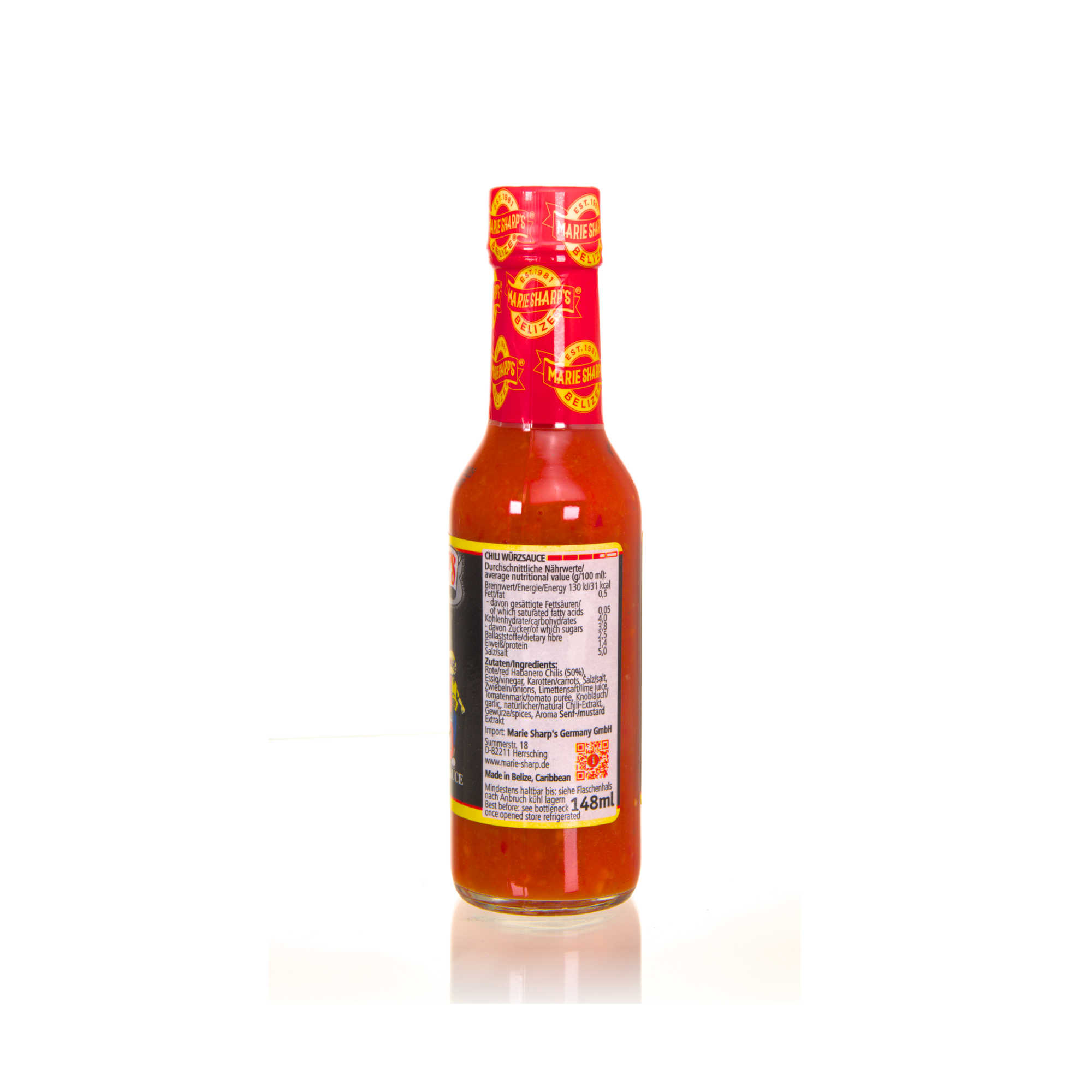 Marie Sharp`s No Wimps Allowed Habanero Pepper Sauce