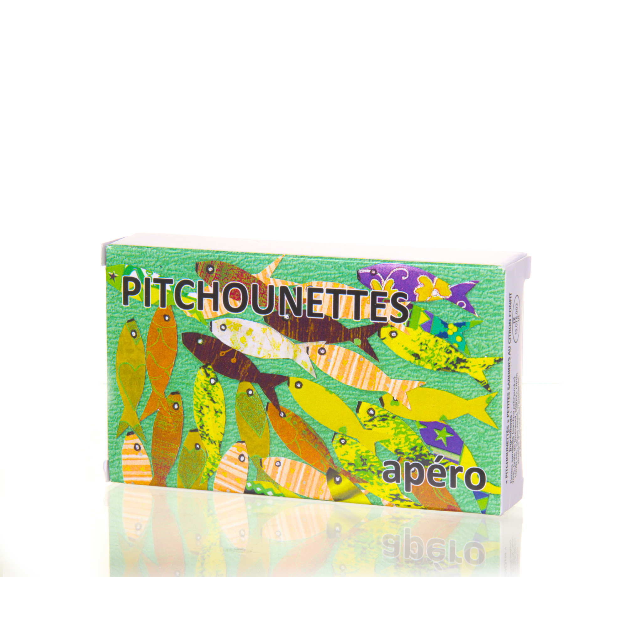 Capitaine Nat' Collector Serie Pitchounettes apéro - kleine Sardinen mit kandierter Zitrone, grünen Oliven und Senf