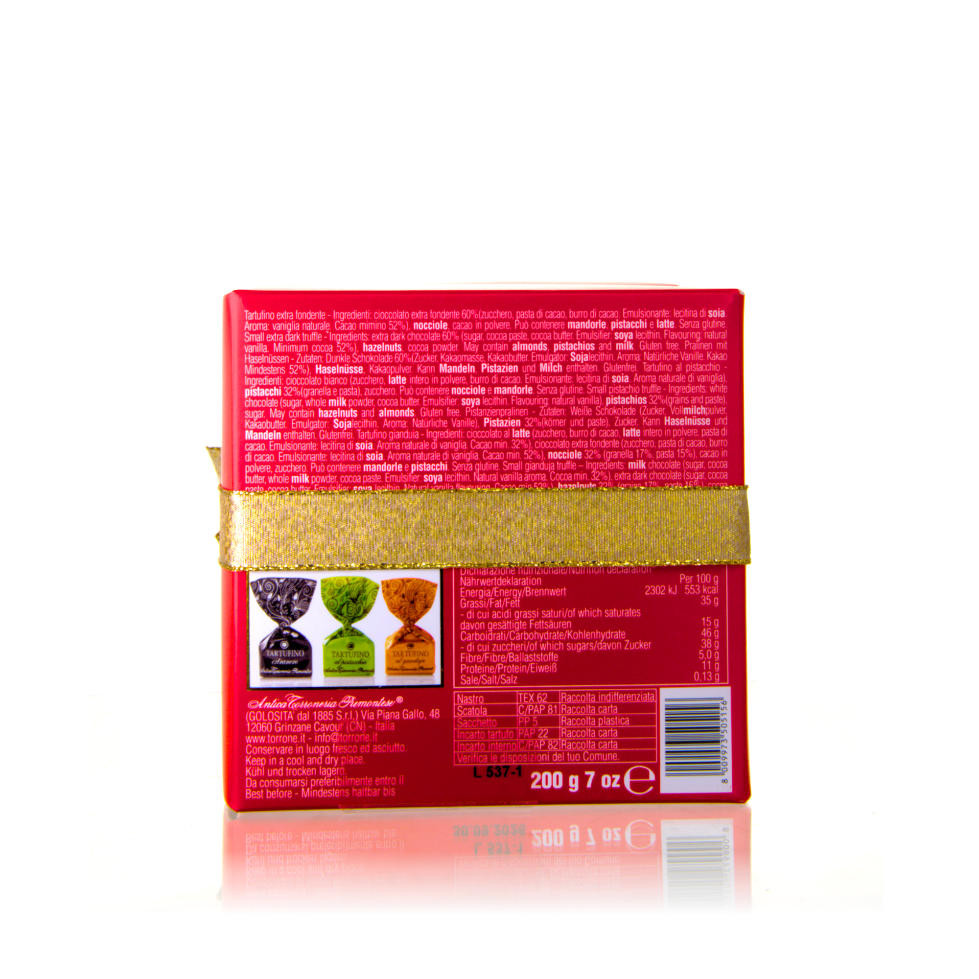 Antica Torroneria Piemontese Tartufi Geschenkbox Collection Deluxe