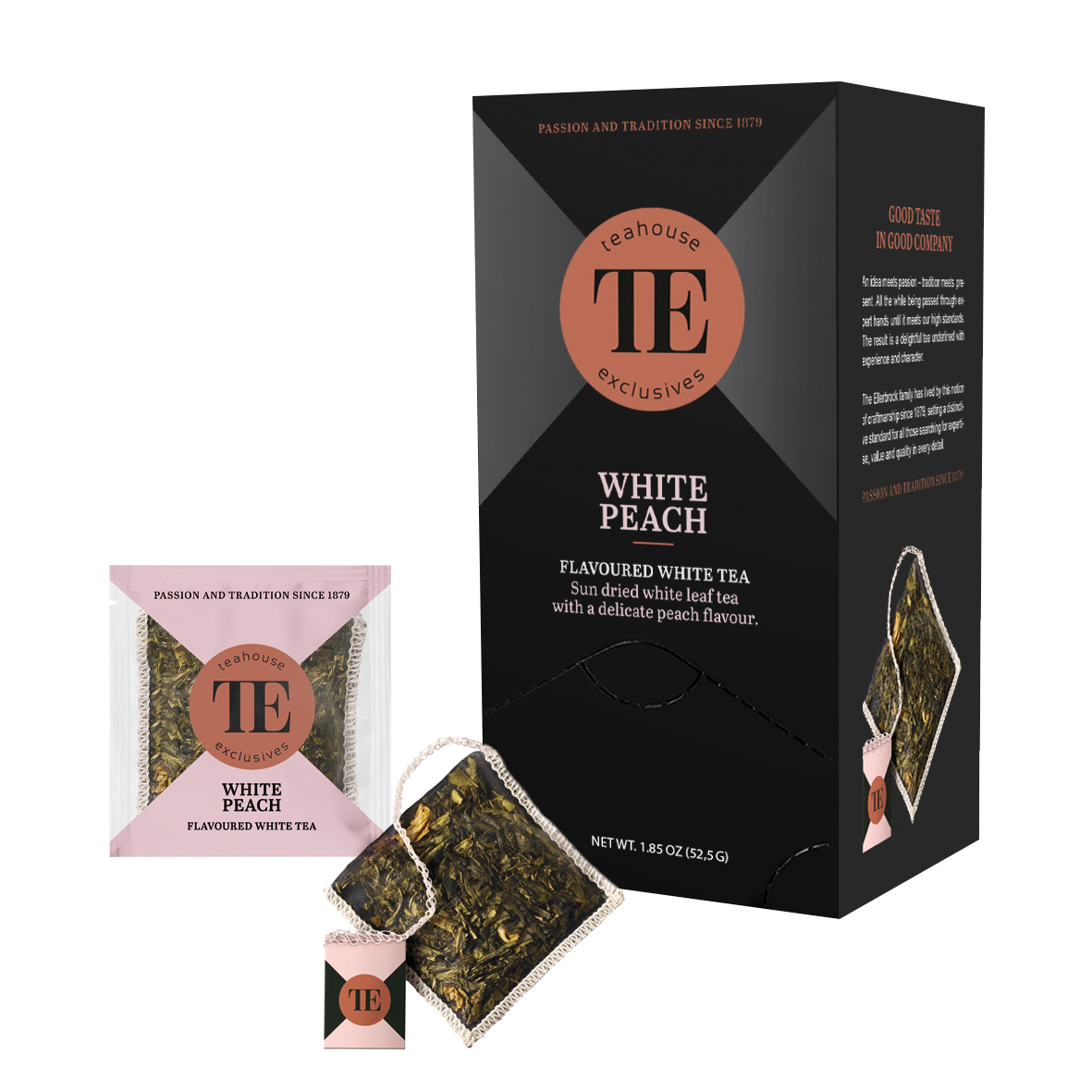 Teahouse Exclusives White Peach - weißer Tee mit Pfirsich
