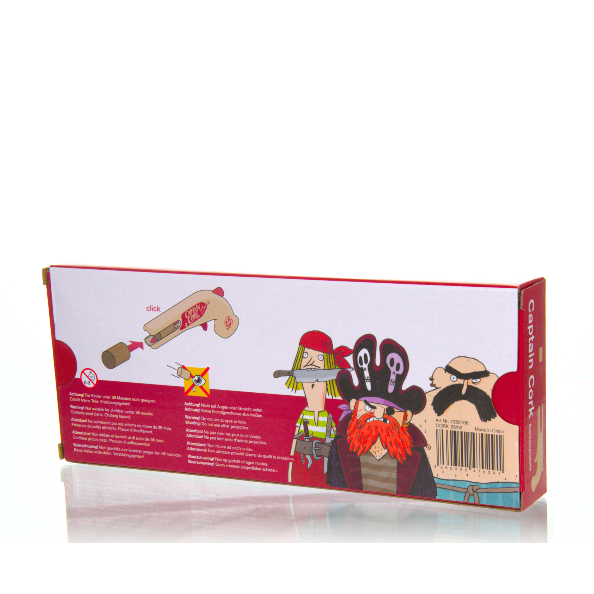 Neue Freunde Captain Cork - Korkenpistole