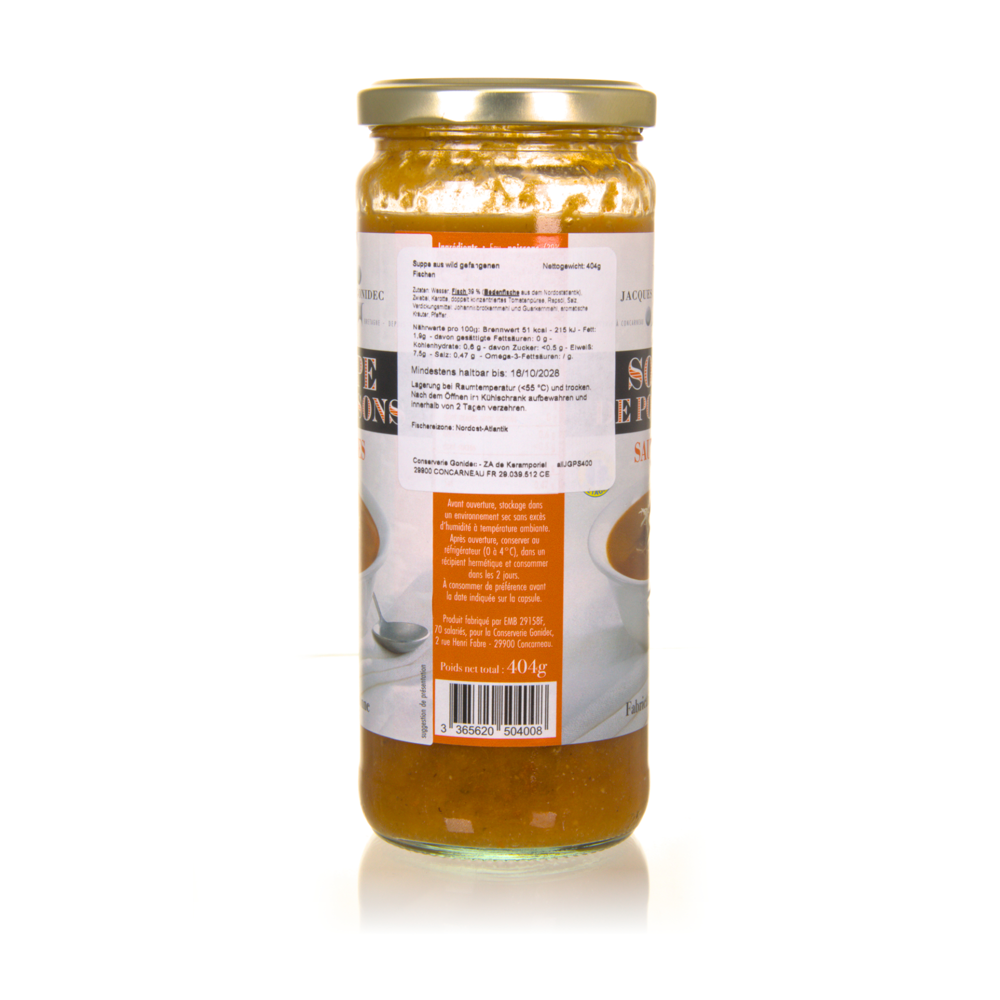 Jacques Gonidec Soupe de Poissons - Bretonische Fischsuppe