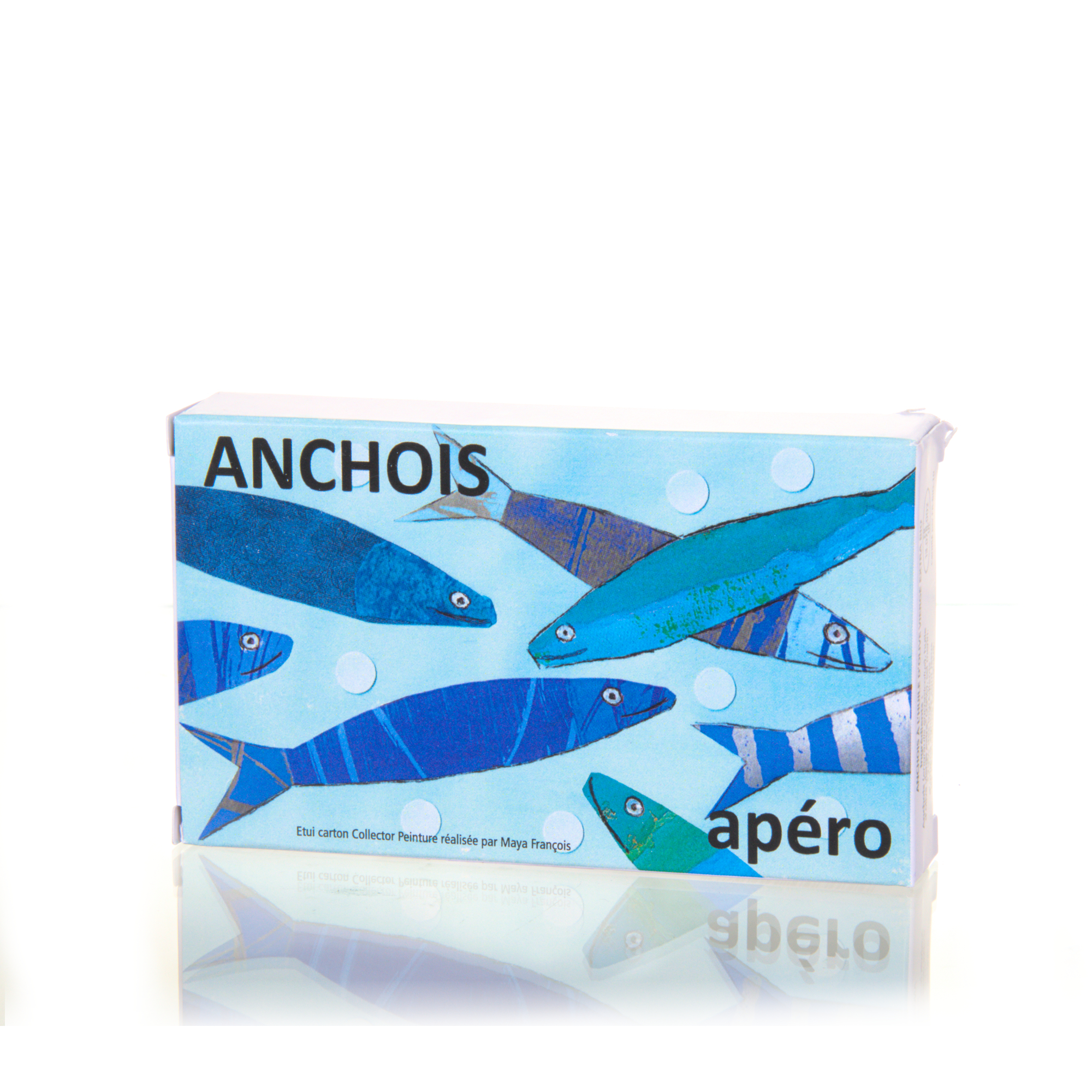Capitaine Nat' Collector Serie Anchois apéro - Sardellen in nativem Olivenöl extra