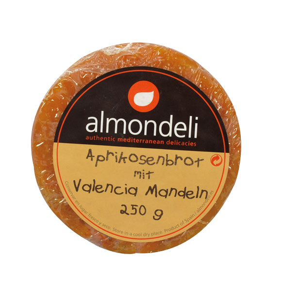 Almondeli Aprikosenbrot mit Valencia Mandeln