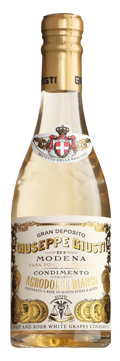 Acetaia Giusti Agrodolce Bianco - Süßsaures Dressing aus weißen Trauben