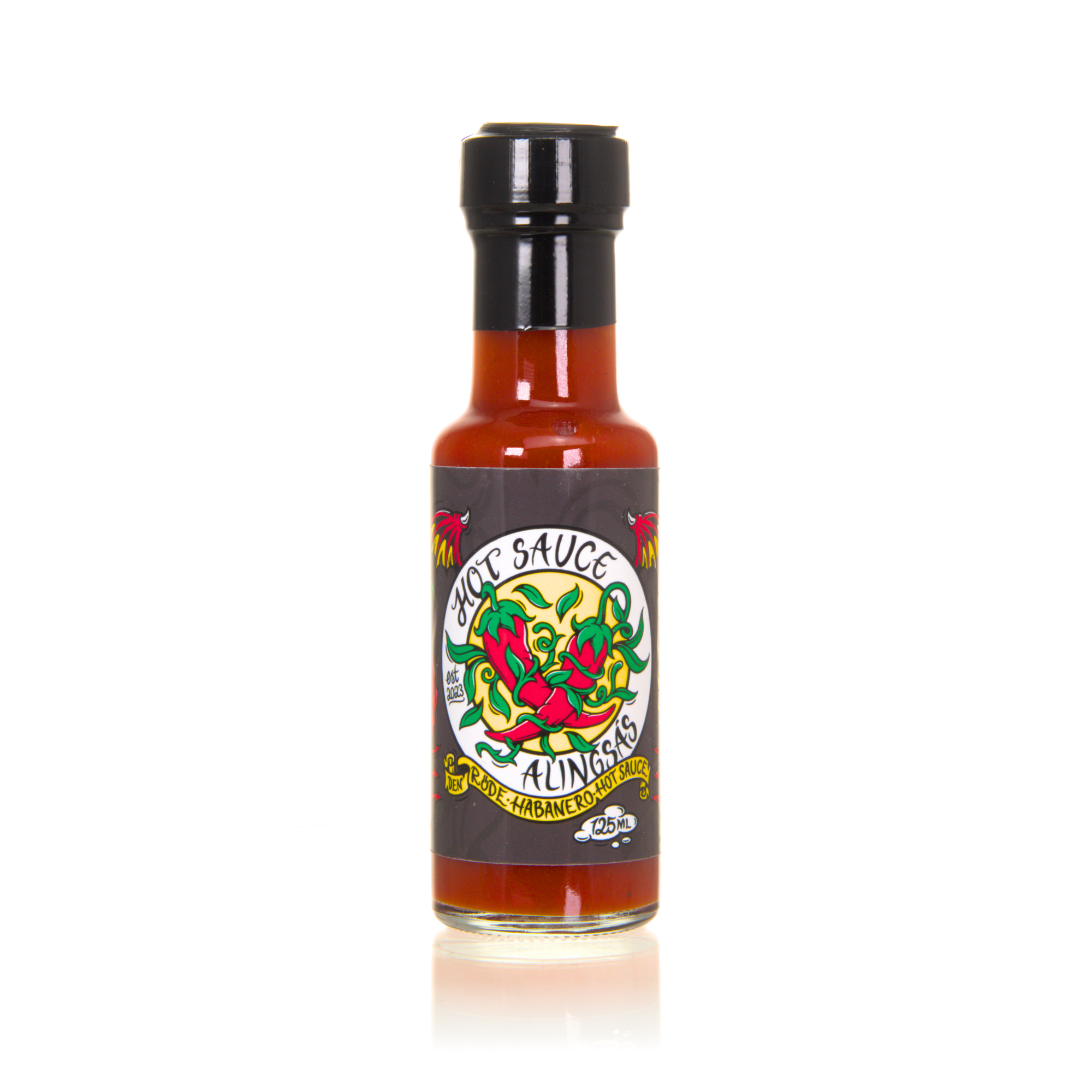 Swedish Pepper Alingsås Hot Habanero Sauce "Die rote"