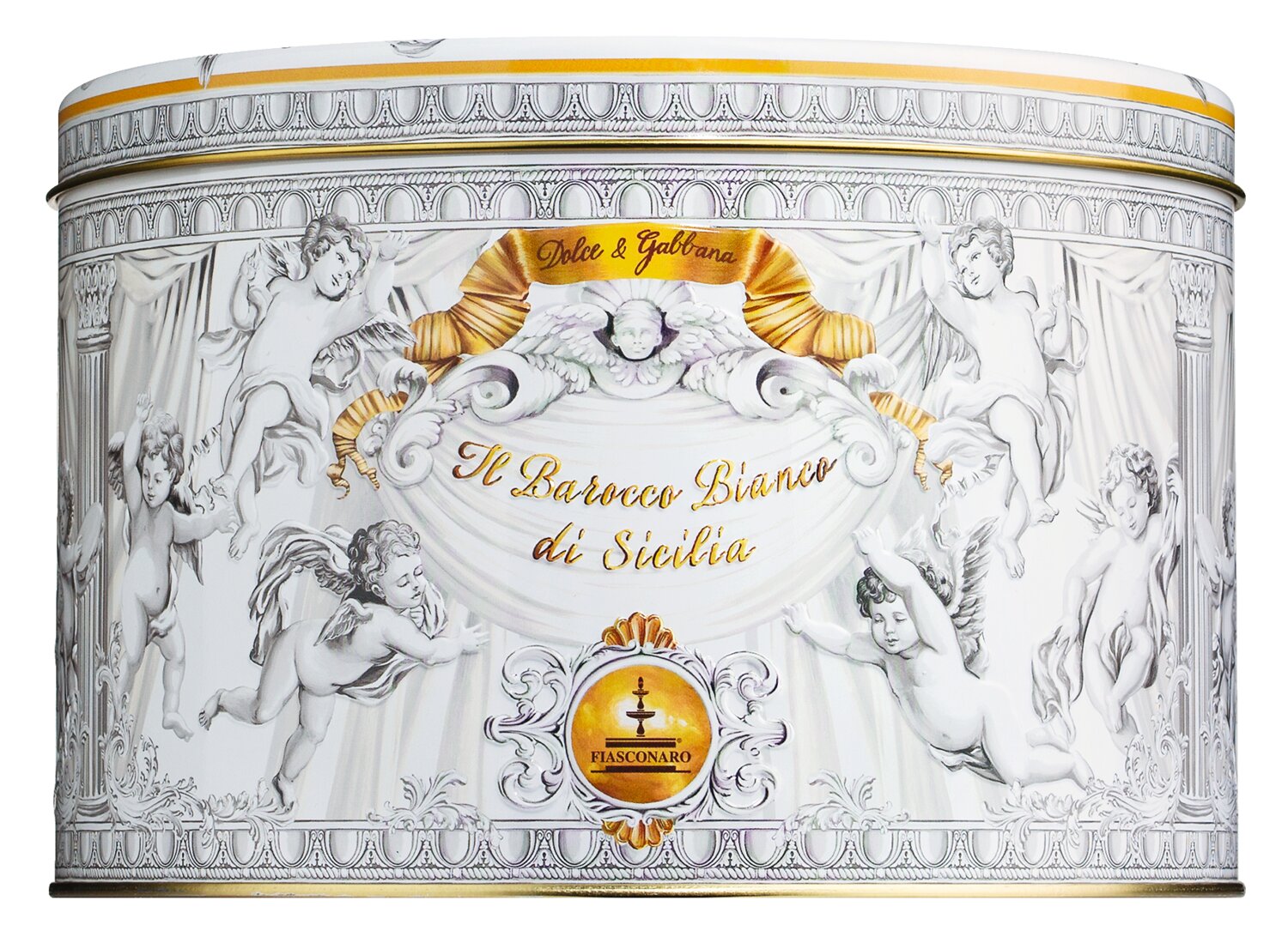 Fiasconaro Panettone mit Salzkaramell und weißer Schokolade D&G