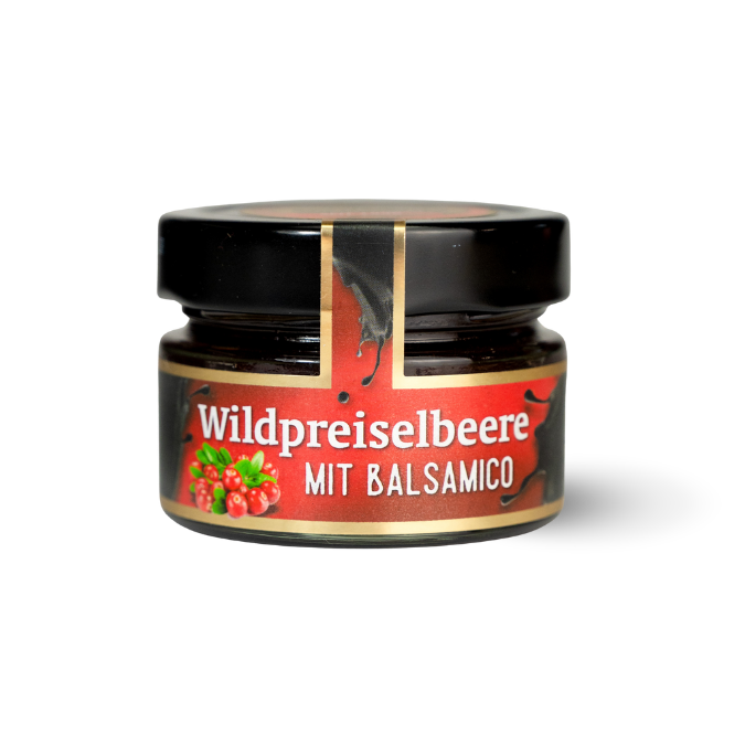 Altenburger Wildpreiselbeeren mit Balsamico