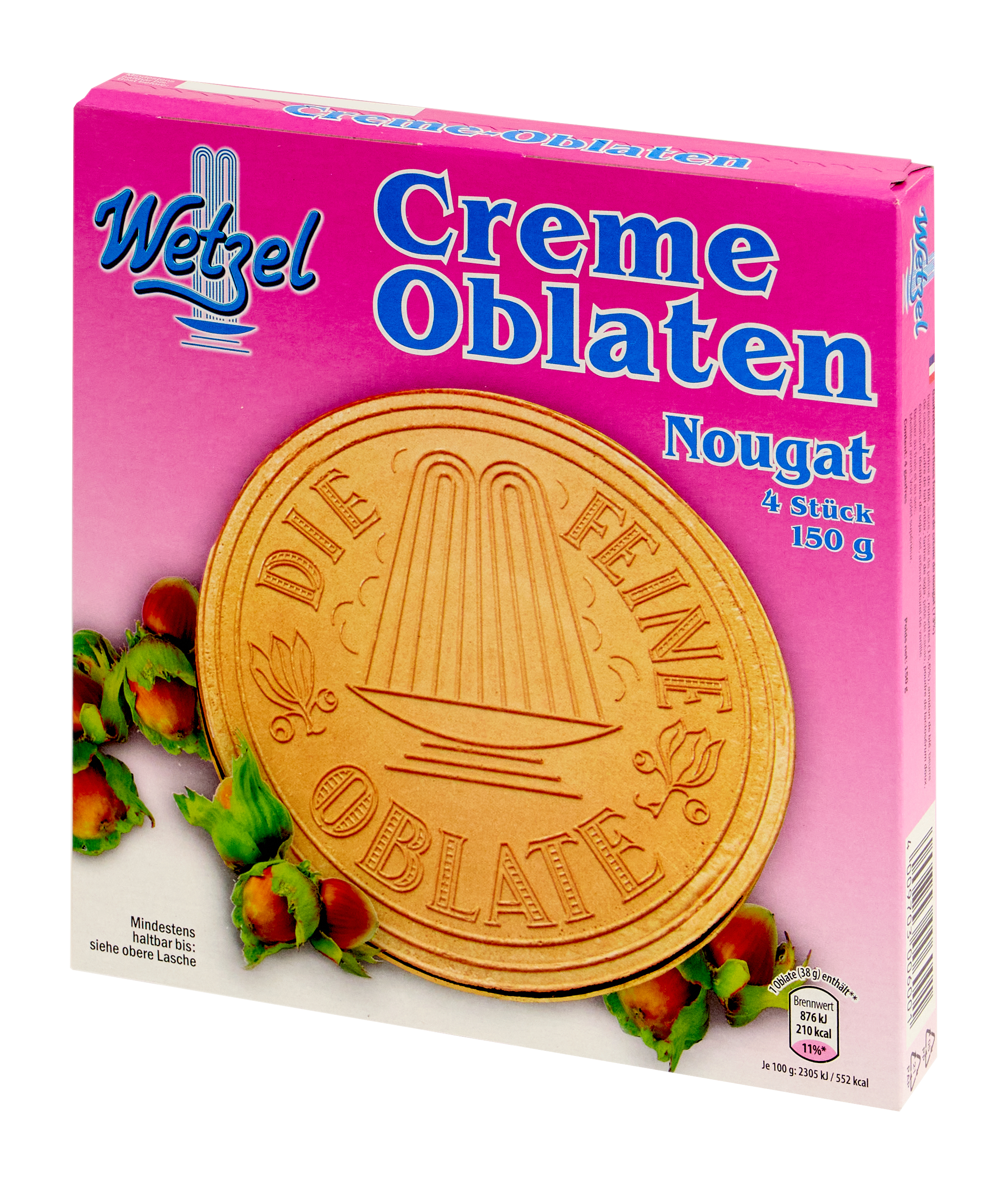 Wetzel Creme Oblaten Nougat