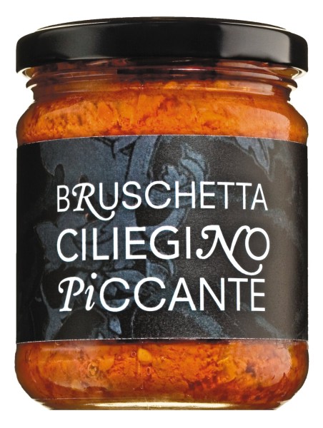 Bruschetta ciliegino piccante - pikanter Tomatenaufstrich aus Kirschtomaten