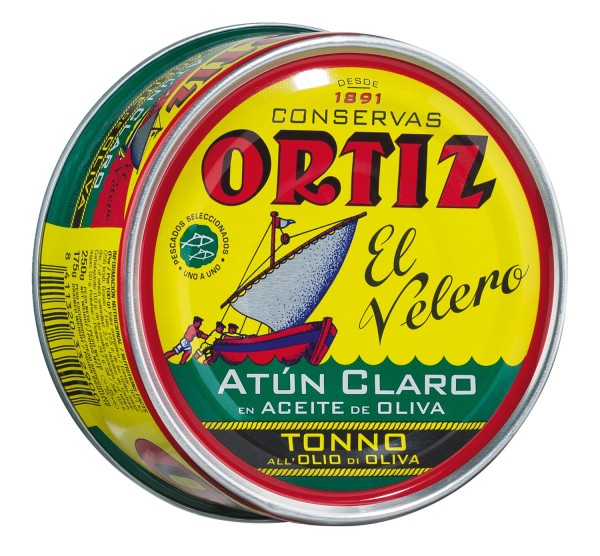 Ortiz Atun Claro - Gelbflossen Thunfisch in Olivenöl aus Spanien 250g