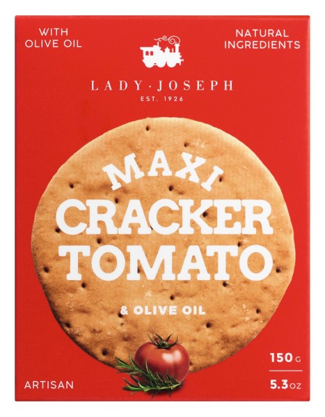 Lady Joseph Maxi Cracker Tomato - Cracker mit Tomate, Rosmarin und Olivenöl