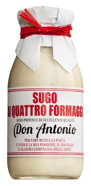 Don Antonio Sugo ai quattro formaggi - Sauce mit viererelei Käse