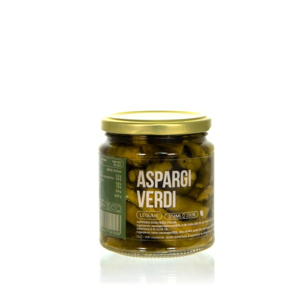 Olio di Serra Aspargi Verdi - grüner Spargel in Olivenöl